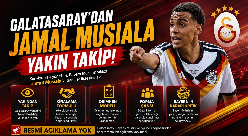 Transferde çılgın senaryo! Galatasaray, Bayern Münih'in süper yıldızı Jamal Musiala için devreye girdi - 1