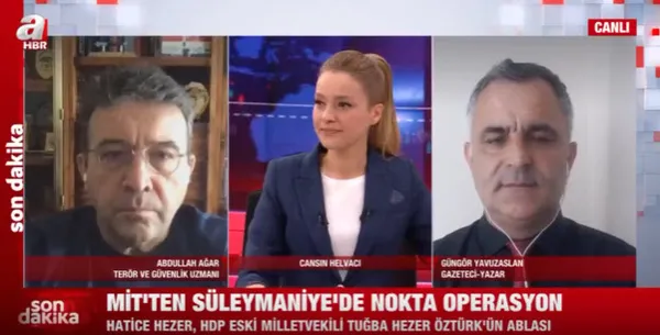 Abdullah Ağar A Haber'de terörist Hatice Hezer'in öldürülmesini değerlendirdi! Hem eli kanlı terörist hem de siyasi bir figür - 1