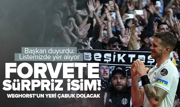 İşte Weghorstun yerine gelecek isim