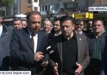 AK Parti İzmir Belediye Başkanı Adayı Hamza Dağ A Haber'de: İzmir için yeni bir başlangıç olacak