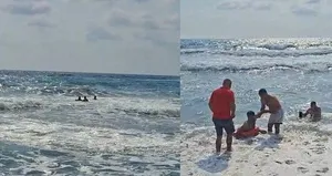 Serinlemek için denize giren çocuktan acı haber!