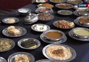 Çorum'un tescilli lezzetleri sahnede