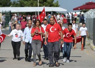 Atatürk Havalimanı'nda dev 15 Temmuz buluşması! Vatandaşlar akın ediyor...