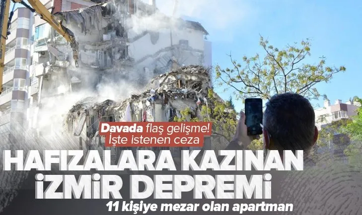 Hafızalara kazınan İzmir depremi! Yılmaz Erbek Apartmanı davasında önemli gelişme