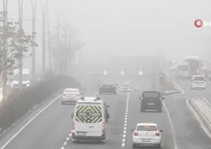Diyarbakır’da sis etkili oldu