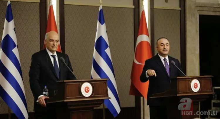 Dışişleri Bakanı Mevlüt Çavuşoğlu ve Yunan Mevkidaşı Nikos Dendias'ı manşetten verdiler! Yunan medyasında skandal ifadeler 18