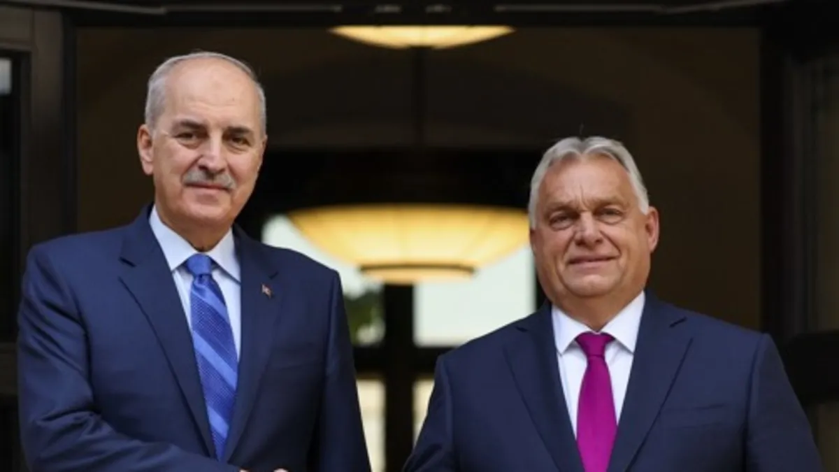 TBMM Başkanı Kurtulmuş Macaristan Başbakanı Orban ile görüştü