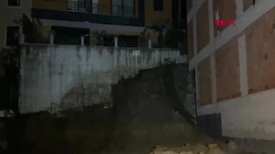 Ordu’da zemini kayan 2 bina mühürlendi