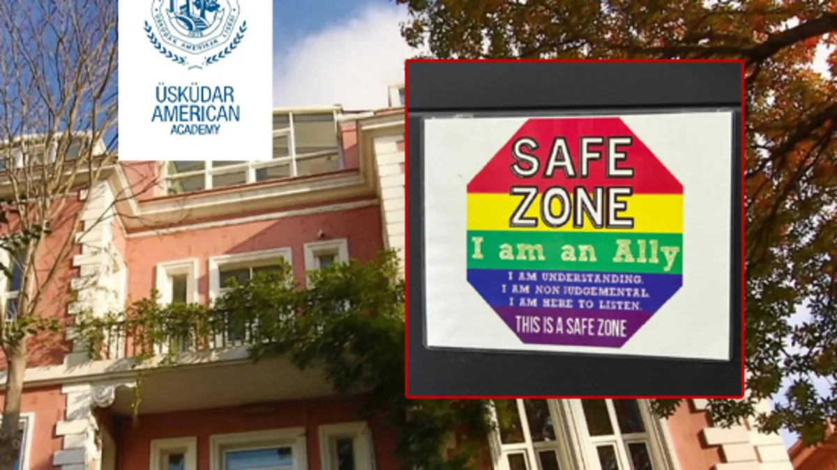 Üsküdar Amerikan Lisesi'nde sapkınlığı normalleştirme çabası! Skandala MEB'ten soruşturma