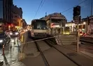 Trramvay durağında trafo patlaması!