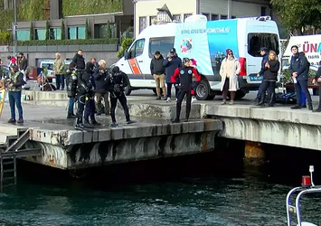 Sarıyer'de denize düşen 2 kişi kayboldu!