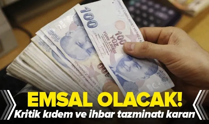 Yargıtay'dan gece çalışanlar kritik karar! Kıdem ve ihbar tazminatı kararı