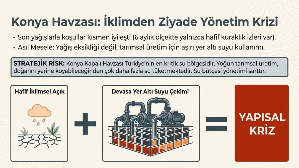 yagislar-artti-ancak-kuraklik-bitmedi-1781270975439.jpg Konya Kapalı Havzası'nda yağışlar artarken yer altı su kaynaklarındaki baskı devam ediyor. (Görsel: A Haber)