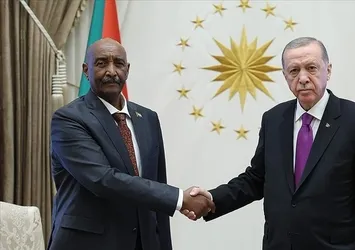 Erdoğan Abdulfettah el-Burhan ile görüştü!