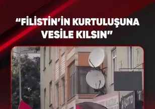 "FİLİSTİN'İN KURTULUŞUNA VESİLE KILSIN"