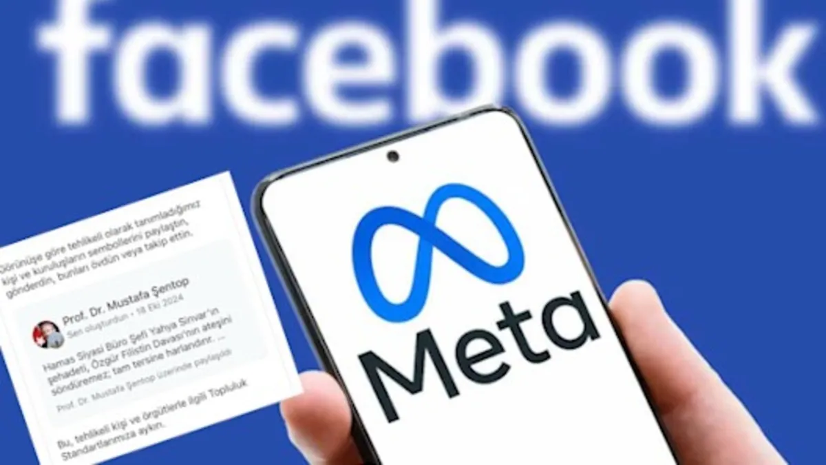 META'dan skandal Yahya Sinvar sansürü! Şentop'un taziye mesajı kaldırıldı