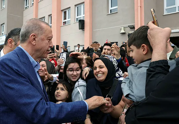 2.tur seçimde Başkan Erdoğan’ın oy kullandığı sandıkta sonuç belli oldu