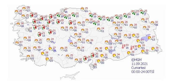 Son dakika: Meteorolojiden fırtına ve sağanak yağış uyarısı! O günlere dikkat! Tarih verip açıkladılar - 7