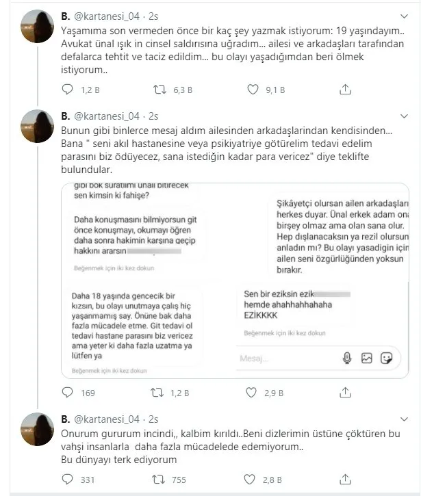 Ünal Işık olayı nedir? Ünal Işık kimdir, kaç yaşında? Avukat Ünal Işık kimdir, nereli, ınstagram hesabı ne? "Kar tanesi.." - 1