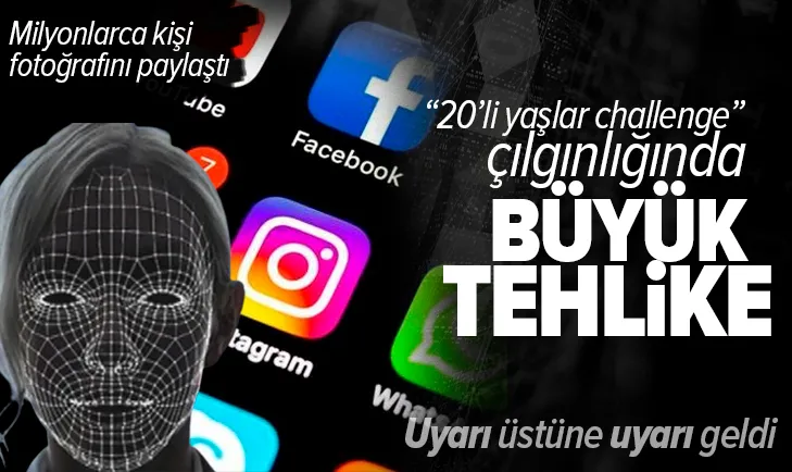 Son dakika: Milyonlarca kişi fotoğrafını paylaştı: 20'li yaşlar challenge çılgınlığında büyük tehlike! Uyarı üstüne uyarı geldi