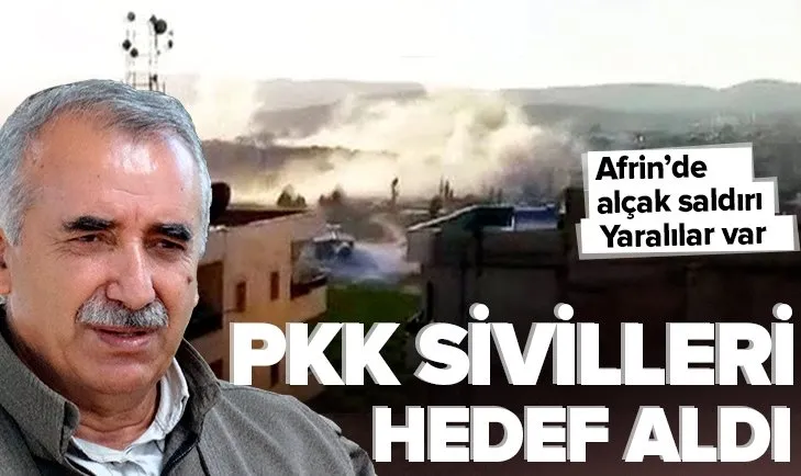 Terör örgütü PKK sivilleri hedef aldı! Alçak saldırı