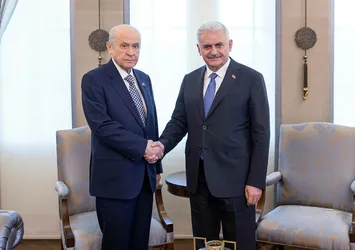 Başbakan Yıldırım ve Bahçeli 16 Nisan sonrası ilk kez görüştü