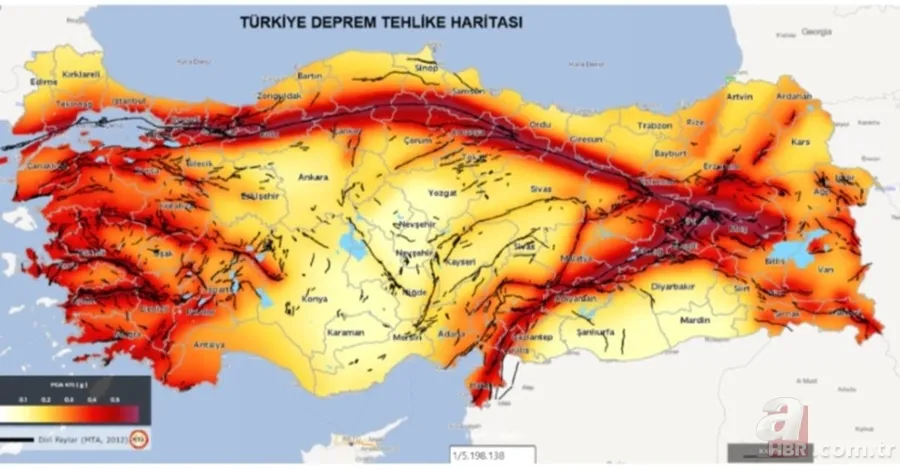 e-Devlet FAY HATTI SORGULAMA | Evimin altından fay hattı geçiyor mu? Türkiye'de deprem tehlikesi olan bölgeler nereler? Düzce fay hattı nereden geçiyor? 10