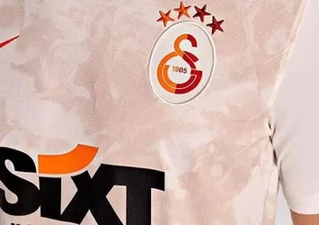 Galatasaray'ın 3. forması tanıtıldı! Dikkat çeken detay