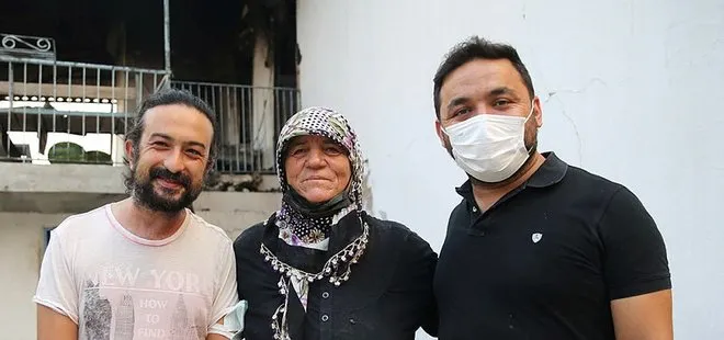 Türkiye tek yürek! Manavgat yangınında tedavi parası yanan Cemile Teyze’nin yüzü gülüyor