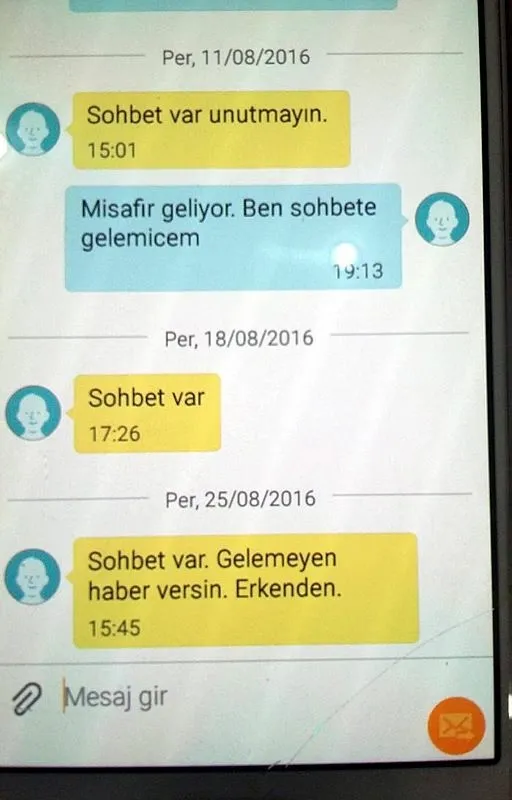 FETÖ'cülerin 15 Temmuz sonrası yazışmaları ortaya çıktı - 2