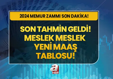 Memura 33 bin 102 TL zamlı maaş hesabı çıktı! Son 1 veri kala, yeni tahmin geldi! %15 toplu sözleşme zammı ile öğretmen, doktor, hemşire, teknisyen maaşları...