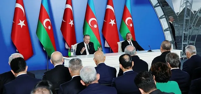 Başkan Recep Tayyip Erdoğan’dan Karabağ hamlesi: Lahey Adalet Divanı’na getirerek tazminini istemek lazım