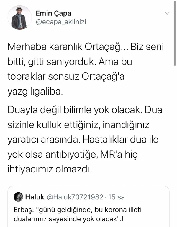 Son dakika haberi | Twitter Diyanet İşleri Başkanı Prof. Dr. Ali Erbaş adına yalan ve iftirada bulunan hesabı askıya aldı