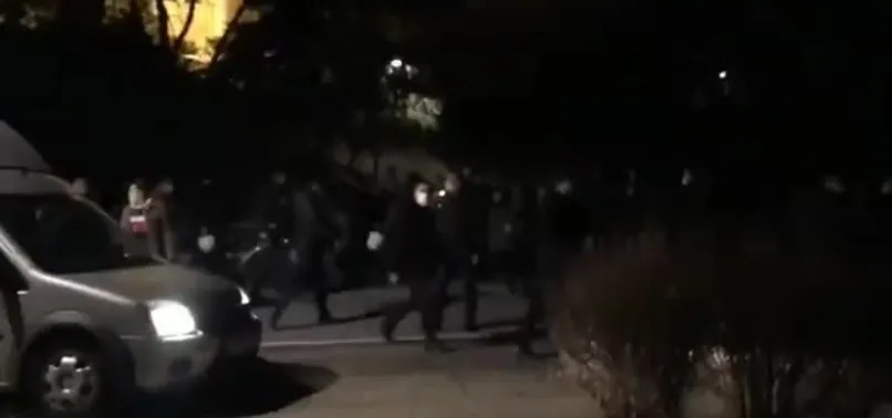 Boğaziçi provokatörlerinden rektörlük binasına işgal girişimi