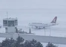 Trabzonda hava ulaşımına kar engeli |Uçak seferleri iptal edildi