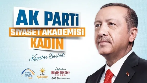 AK Parti ’Siyaset Akademisi Kadın’ başlıyor! İlk ders Başkan Erdoğan’dan | Kayıt için son gün 3 Aralık