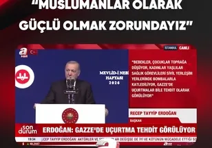 "MÜSLÜMANLAR OLARAK GÜÇLÜ OLMAK ZORUNDAYIZ"