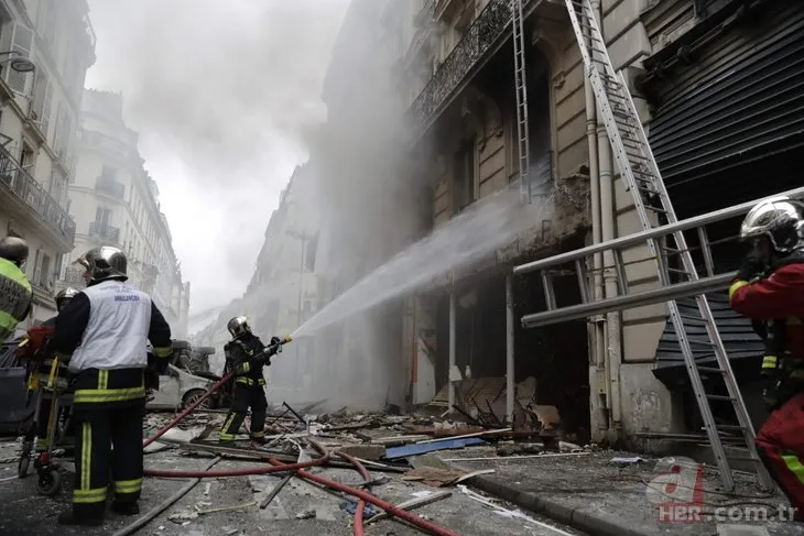 Son dakika: Paris’te patlama