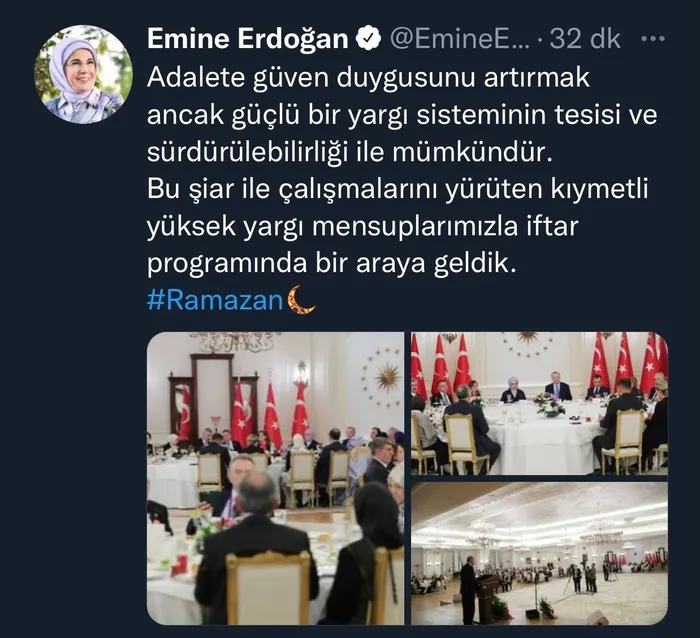 Emine Erdoğan yargı mensuplarıyla buluştu - 3