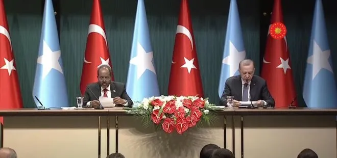 Son dakika: Türkiye Somali ilişkilerinde yeni dönem! Başkan Erdoğan ile Cumhurbaşkanı Hasan Şeyh Mahmud bir araya geldi