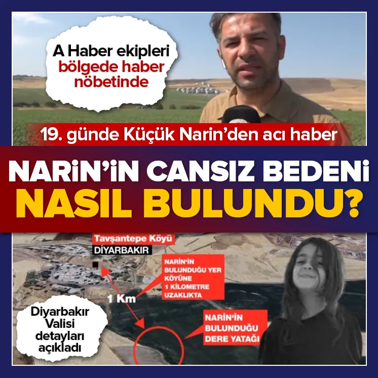 Narin Güranın cansız bedeni bulundu