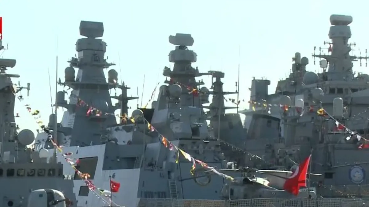 Erdoğan TEKNOFEST Mavi Vatan'ı ziyaret etti!