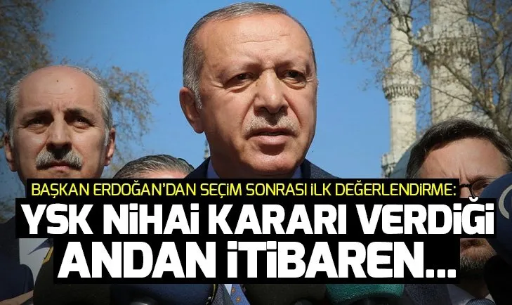 BaÅkan ErdoÄan: YSK sÃ¼recin patronudur