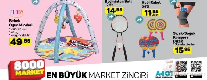 A101 aktüel ürünler kataloğu 15 Ağustos ile oyuncak şenliği! A101 15 Ağustos 2019 kataloğu indirimli ürünler! 14
