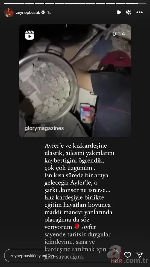 Enkazdan çıkan Ayfer ‘Gül Beyaz Gül’ ile hayata tutunmuştu! Zeynep Bastık'tan açıklama geldi! “Eğitim hayatlarında yanlarında olacağım” 8