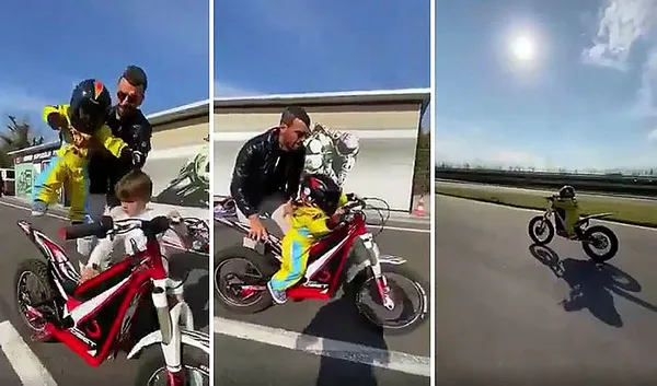 Başkan Recep Tayyip Erdoğan’dan elini öpen Zayn Sofuoğlu’na harçlık