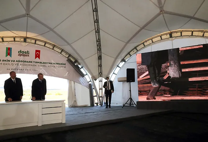 Başkan Erdoğan ile temelini atmışlardı! Aliyev’den Dost Agropark açıklaması