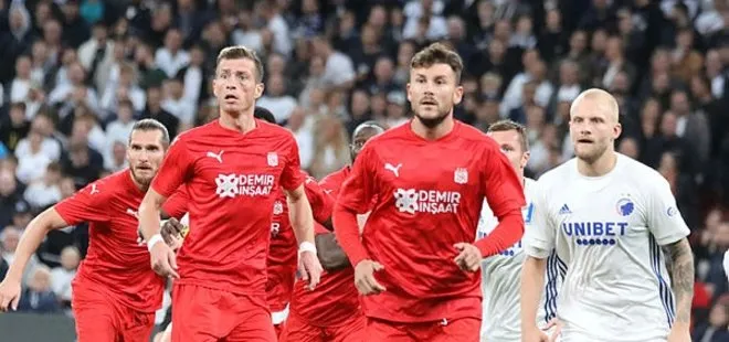 Kopenhag: 5 Sivasspor: 0 MAÇ SONUCU | Yiğido’nun acı vedası