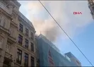 İstiklal Caddesinde yangın
