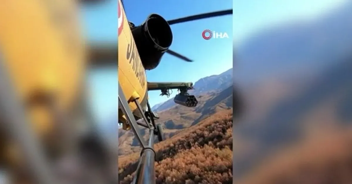 Jandarma'dan "Eren Kış-1 Bestler-Dereler Operasyonu" paylaşımı